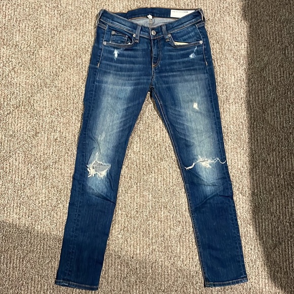 Rag & bone capri canyon distressed jeans - Picture 3 of 12